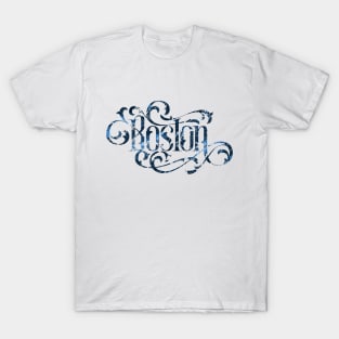 Boston Lettering T-Shirt